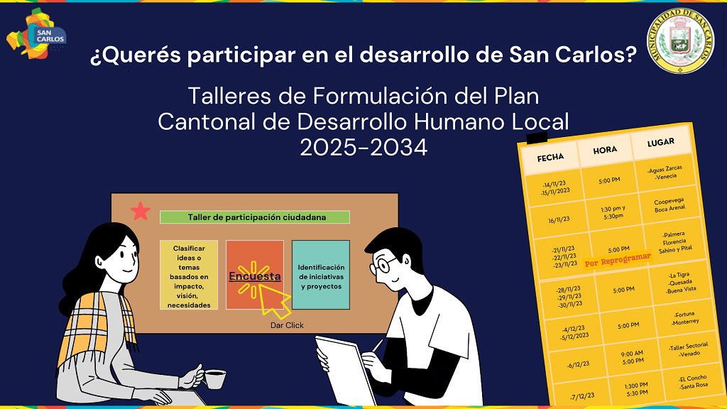 Primer slider de municipalidad de San Carlos