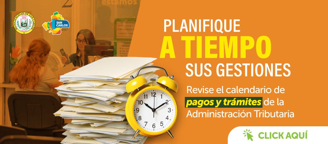 Primer slider de municipalidad de San Carlos